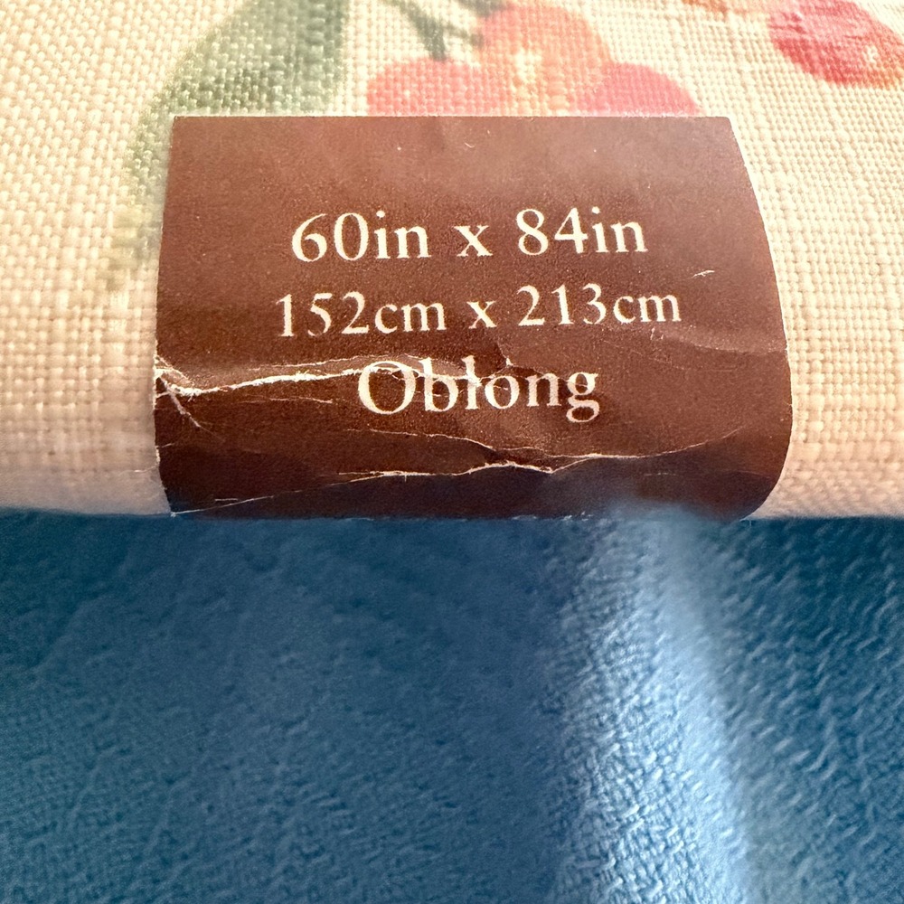 Harvest Table Linen Obong 60X84 Plentiful Harvest Pattern - Picture 2 of 5